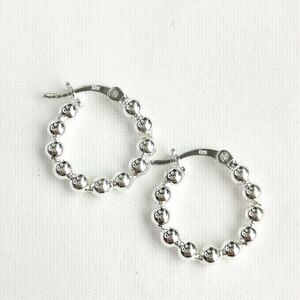 Sterling Silver Hoop Earrings 🆕